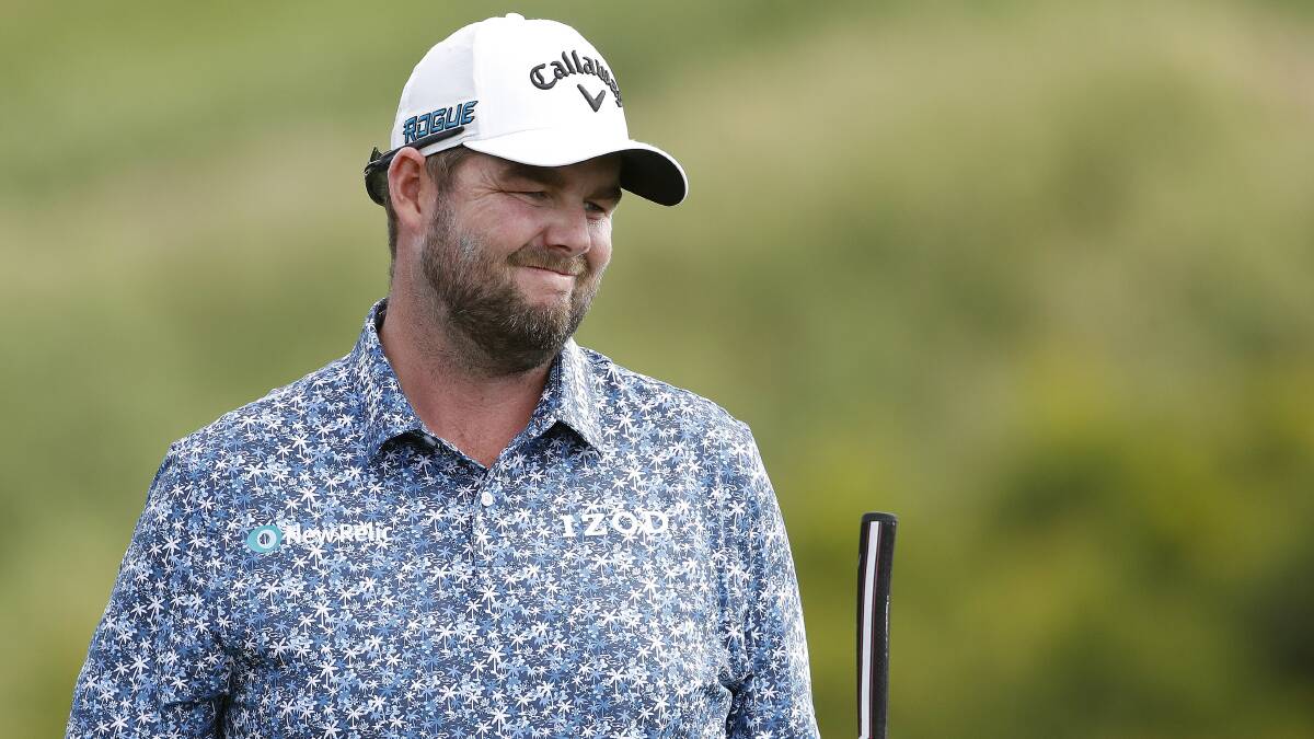 Marc Leishman is even after two rounds at The Masters. Picture: AP Photo/Matt York