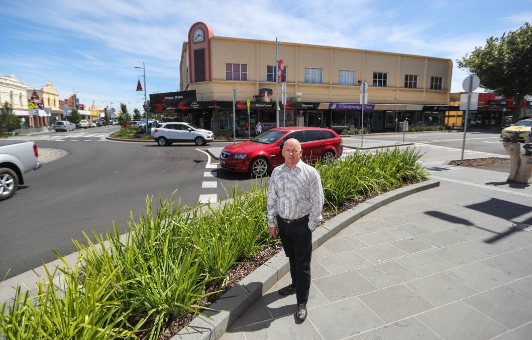 BUTT OUT: Warrnambool City councillor Peter Hulin will call for a ban on smoking in the city's CBD. Picture: Morgan Hancock