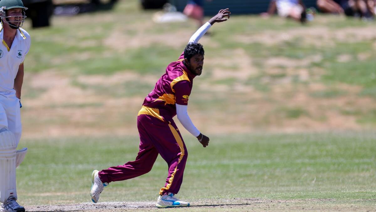 Pomborneit's Lahiru Fernando was named in the SWC Team of the Week. Picture: Christine Ansorge