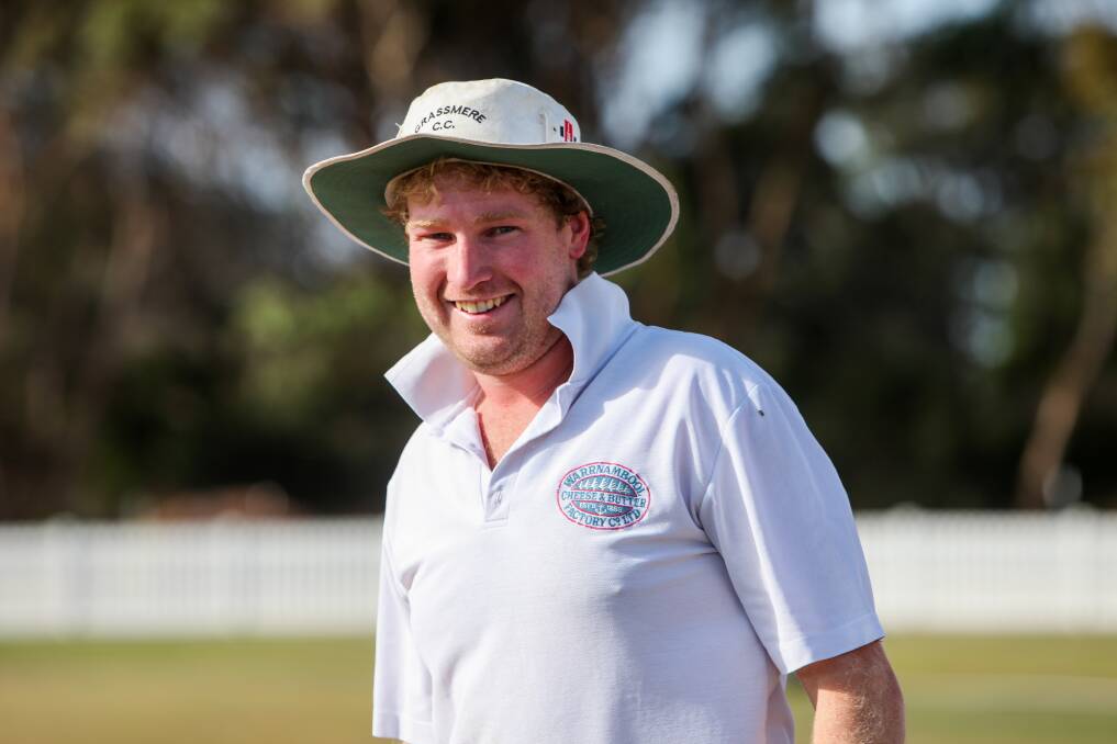 TOP START: Justin Coates made 79 for GCA'S division three side at Bendigo Country Week on Monday and is a chance to play division two on Tuesday. Picture: Anthony Brady