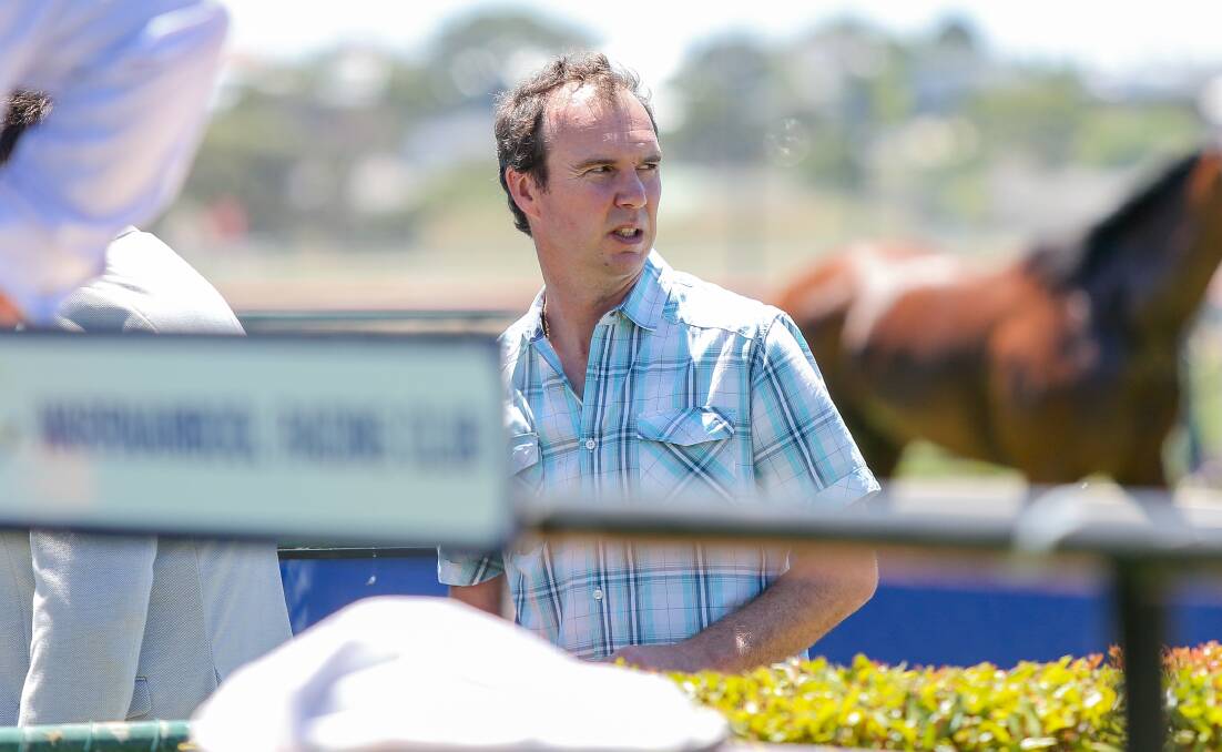OPTIMISTIC: Warrnambool trainer Aaron Purcell believes Zebulon can make an impact on the track. Picture: Christine Ansorge