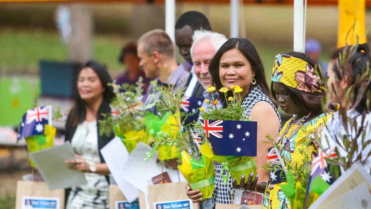 CELEBRATE: Australia Day celebration in Warrnambool in 2019. Picture: Morgan Hancock