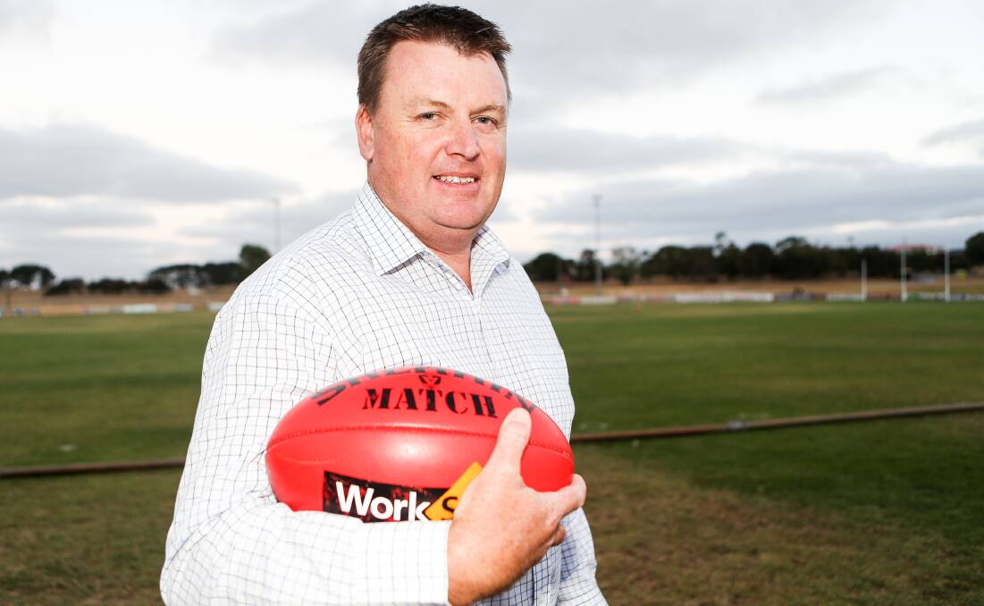 STEPPING DOWN: Hampden league president Tim Mason has relinquished his role to take up a new job at AFL Western District. Picture: Anthony Brady
