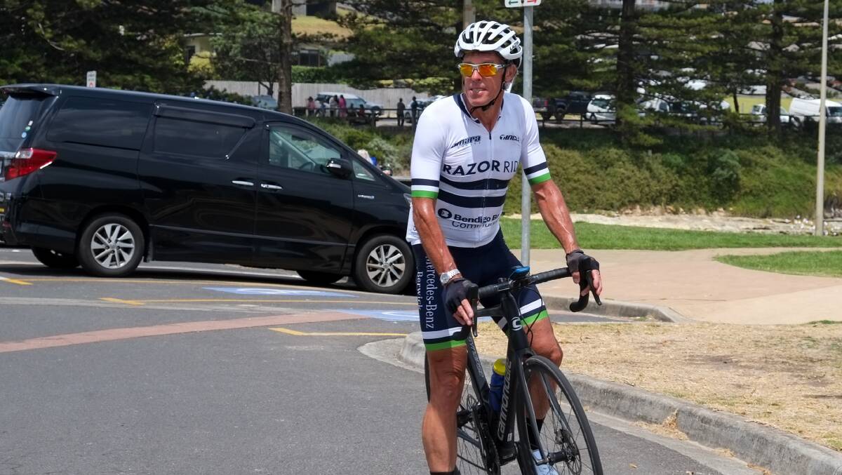 THUMBS UP: Australian cycling legend Phil Anderson gave his seal of approval for the new start date for the Melbourne to Warrnambool Cycling Classic. Picture: Rob Gunstone