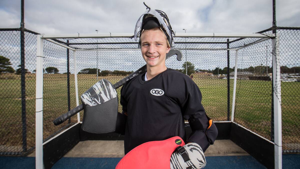 DEDICATED: Warrnambool's Callum Bridge, 14, has been chosen to represent Victoria at the national championships. Picture: Christine Ansorge