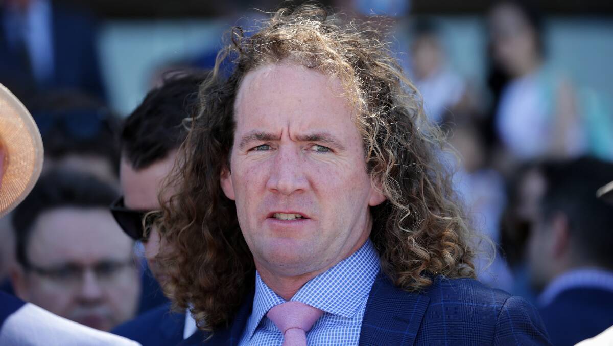 GOLDEN CHANCES: Ciaron Maher will have two runners in the $3.5 million Golden Slipper at Rosehill on Saturday. Picture: AAP Image/George Salpigtidis