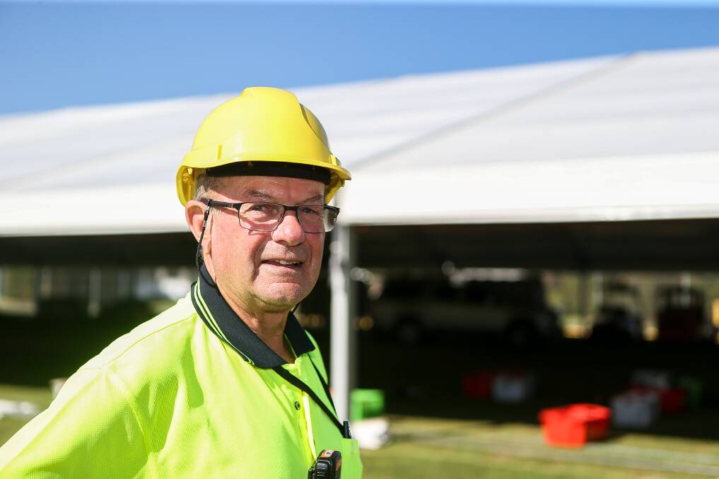 Port Fairy Folk Festival president John Young ahead of the 2019 event. Picture: Anthony Brady