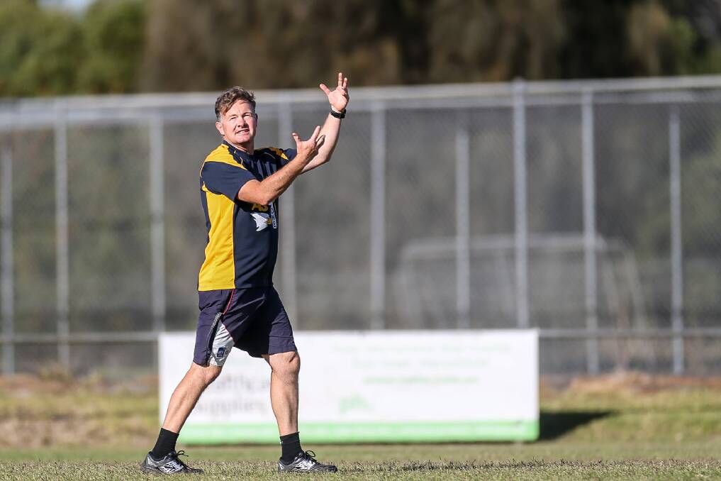 KEY INCLUSION: North Warrnambool Eagles were thrilled to land Hampden league legend Adam Dowie as coach for 2019. Picture: Anthony Brady