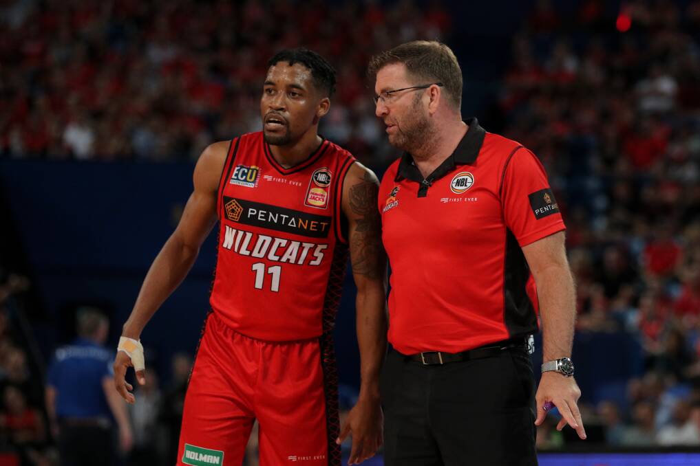 DOUBLE TROUBLE: Peterh Wildcats import Bryce Cotton and coach Trevor Gleeson have lifted the NBL powerhouse to a 14th grand final series. Picture: AAP Image/Richard Wainwright