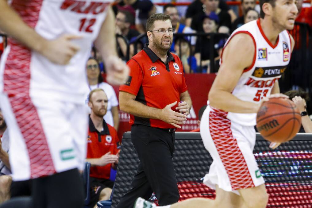 GOLDEN OPPORTUNITY: Perth Wildcats coach Trevor Gleeson will spend time with Indiana Pacers during their NBA Summer League season. Picture: AAP Image/Glenn Hunt
