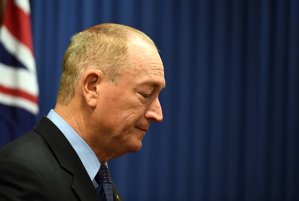 BACKLASH: Senator Fraser Anning has been criticised after blaming Muslim immigration for Friday's Christchurch shooting. Picture: AAP/Dan Peled