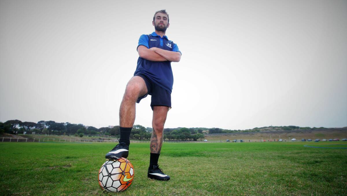 TAKING IT SERIOUSLY: Tyler Seabrook is set to play a different role in the Warrnambool Rangers side than he is used to. Picture: Sean Hardeman