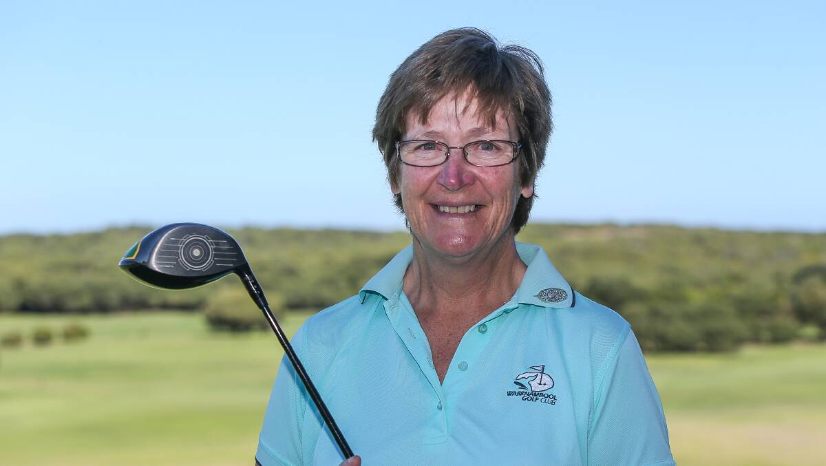 FOR THE FUN OF IT: Rosemary Walters is competitive but says golf has other benefits.