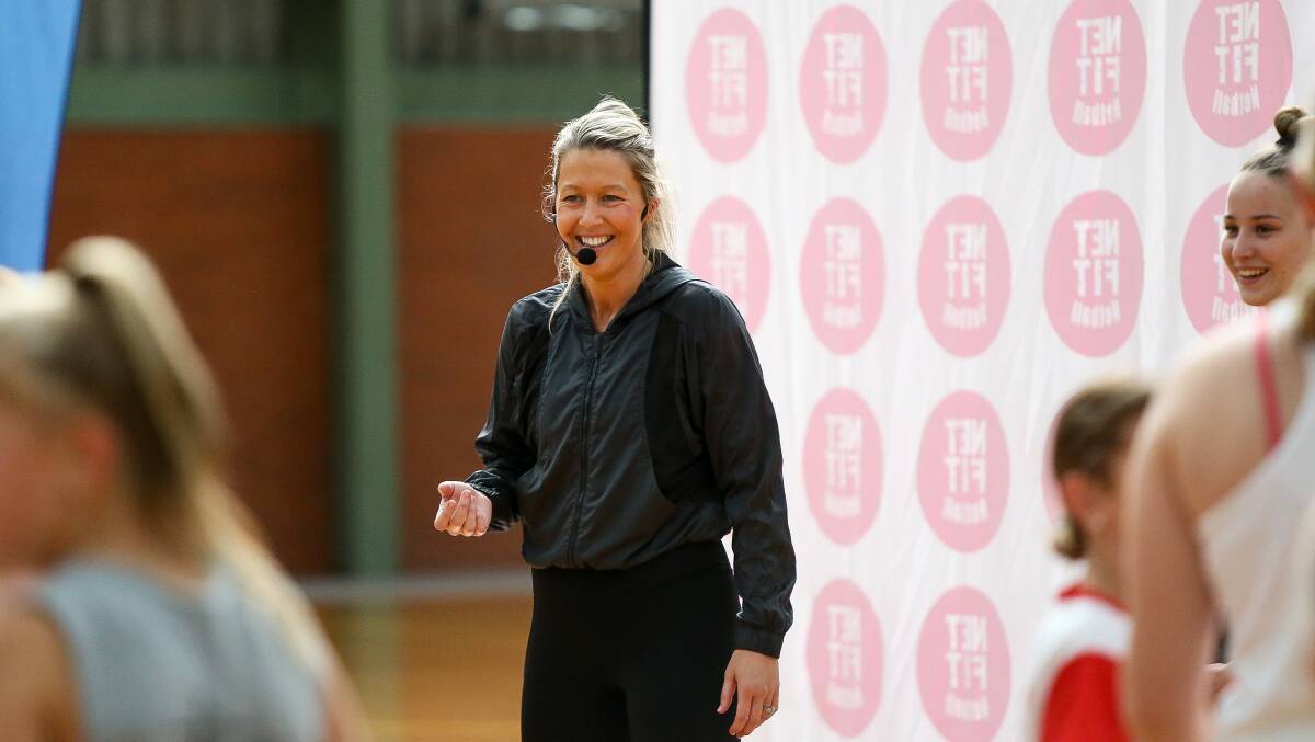 Get involved: Sarah Wall is urging south-west netballers to register for free online netball tutorials run by elite athletes and coaches. Picture: Anthony Brady