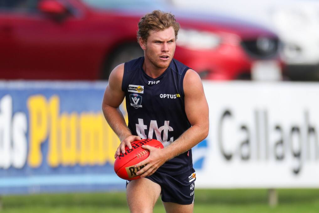 PURPLE PATCH: Warrnambool's Jye Turland is having a career-best season and rival coaches have noticed. Picture: Morgan Hancock