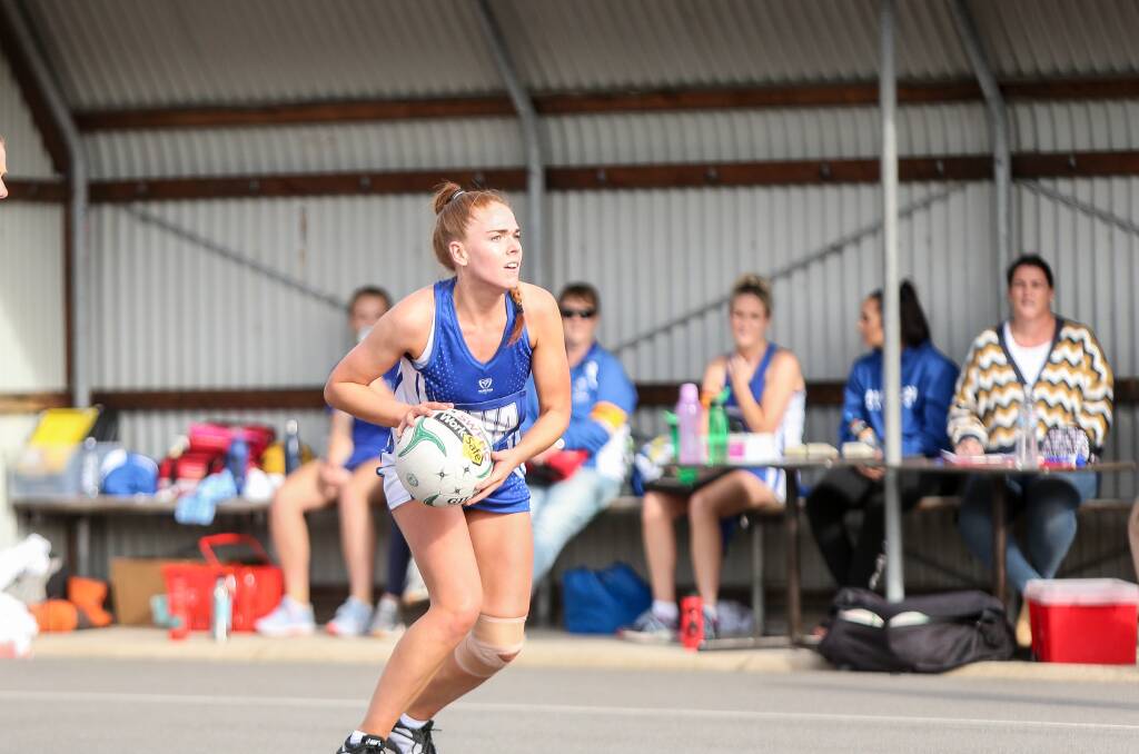 Stepping up: Hamilton Kangaroos' Chloe Uebergang has made a strong start to season 2019. Picture: Christine Ansorge