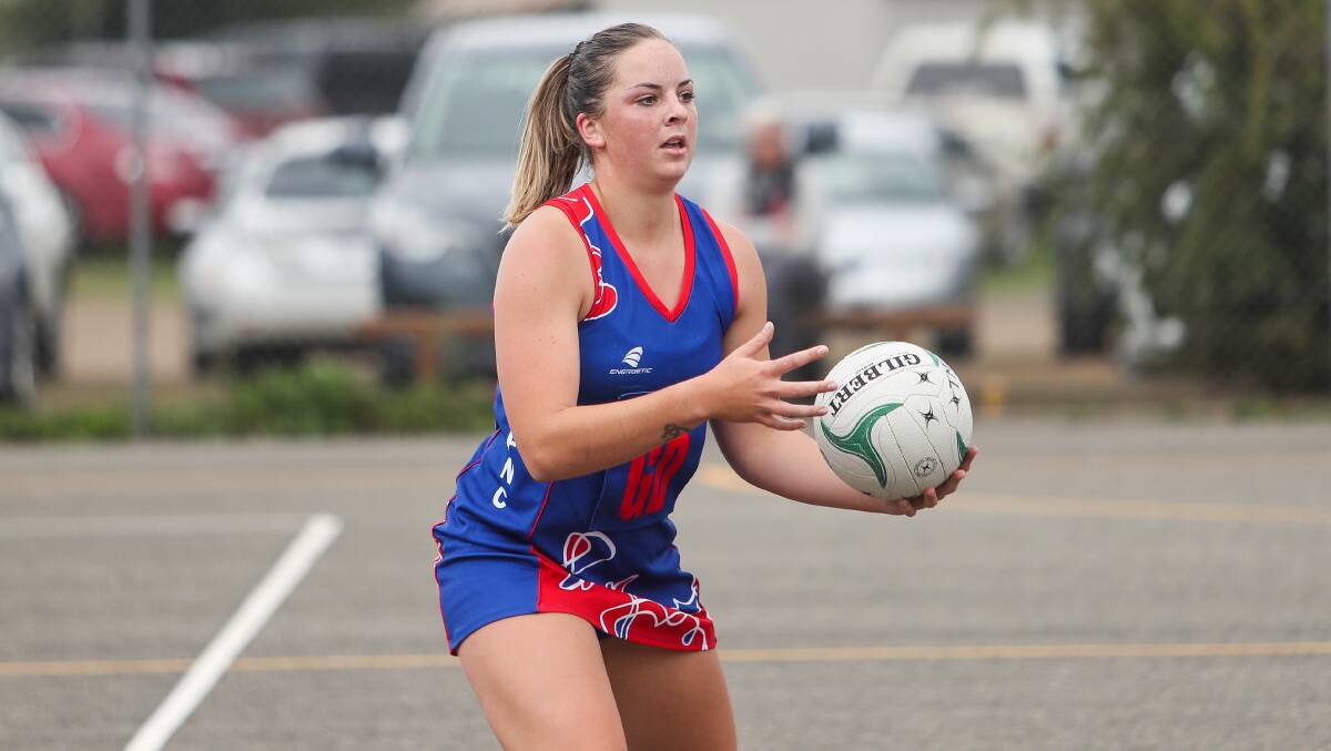 ON THE BALL: Terang Mortlake's Brooke Hoare was a star in the Bloods' rise up the ladder this season. Picture: Morgan Hancock