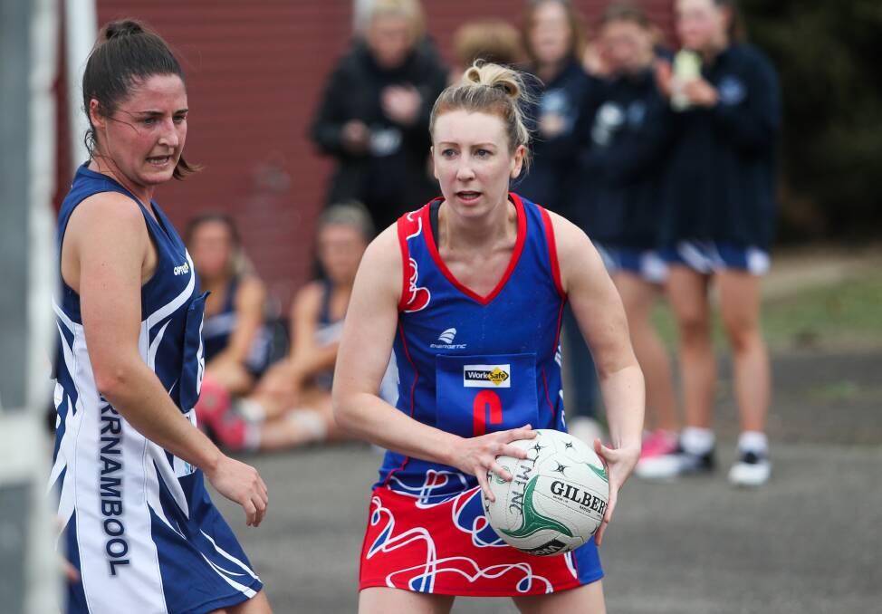 Powerhouse: Aimee Moloney has been Terang Mortlake's standout player in recent weeks, according to coach Lisa Arundell. Picture: Morgan Hancock