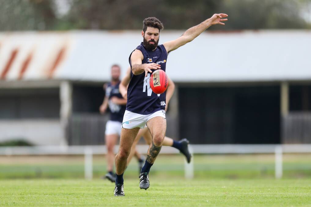 RELIABLE: Warrnambool's Alex Shipard has been a mainstay in the Blues' defence. Picture: Morgan Hancock