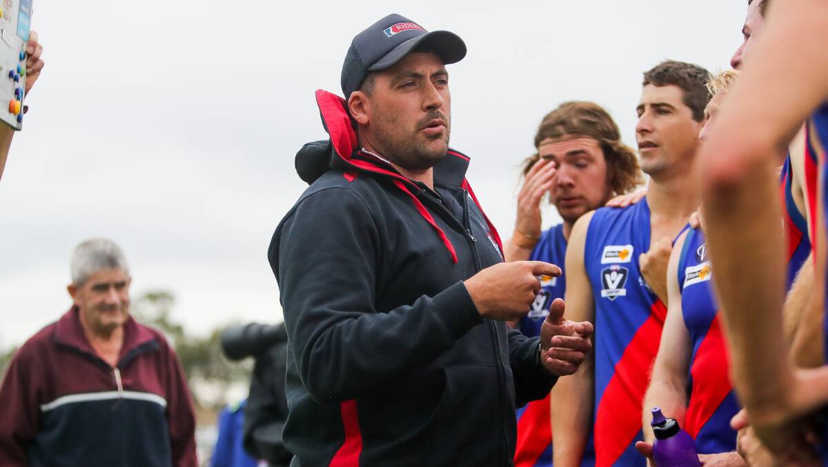 CONFIDENT: Terang Mortlake coach Michael Sargeant believes his side is capable of securing its first victory against Hamilton Kangaroos. Picture: Morgan Hancock