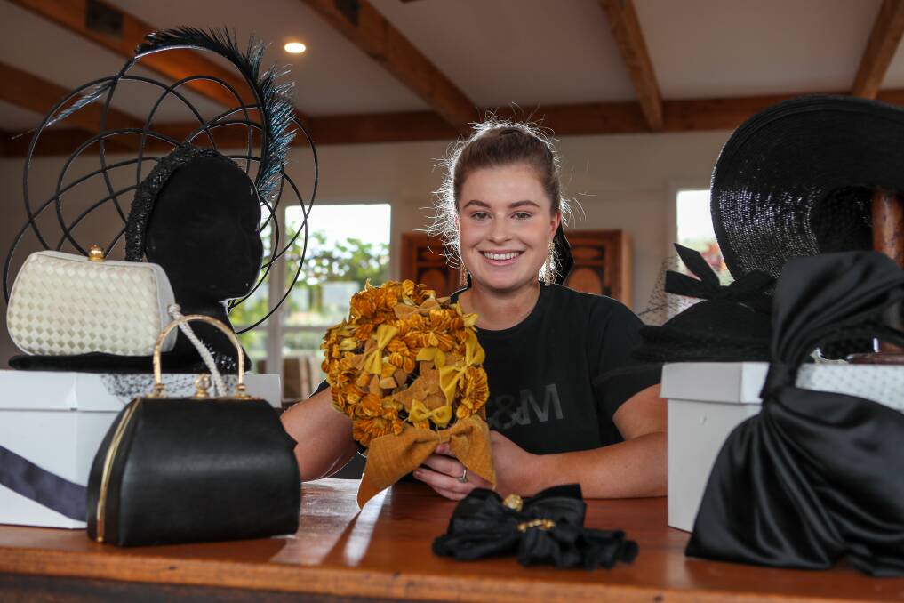 SMART CHOICE: Fashionista and regualr competitor Mollie Coghlan-West works hard to source second hand clothes or upcycle her fashions on the field outfits. Picture: Rob Gunstone