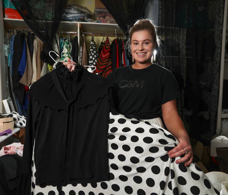 WINNER: Fashions on the field regular Mollie Coghlan-West has plenty of options in her wardrobe for competitions. Picture: Rob Gunstone