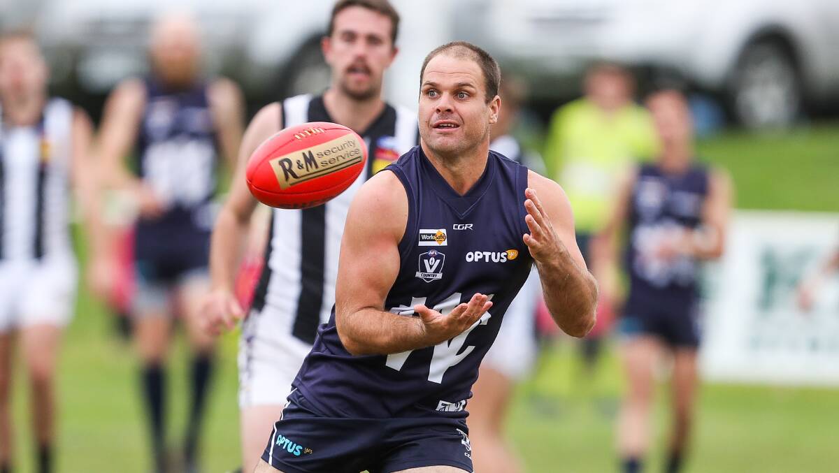 Still Blue: Warrnambool's Darren Ewing plans to move to Darwin in September but still wants to play for the Blues if the Hampden league season gets under way. Picture: Morgan Hancock