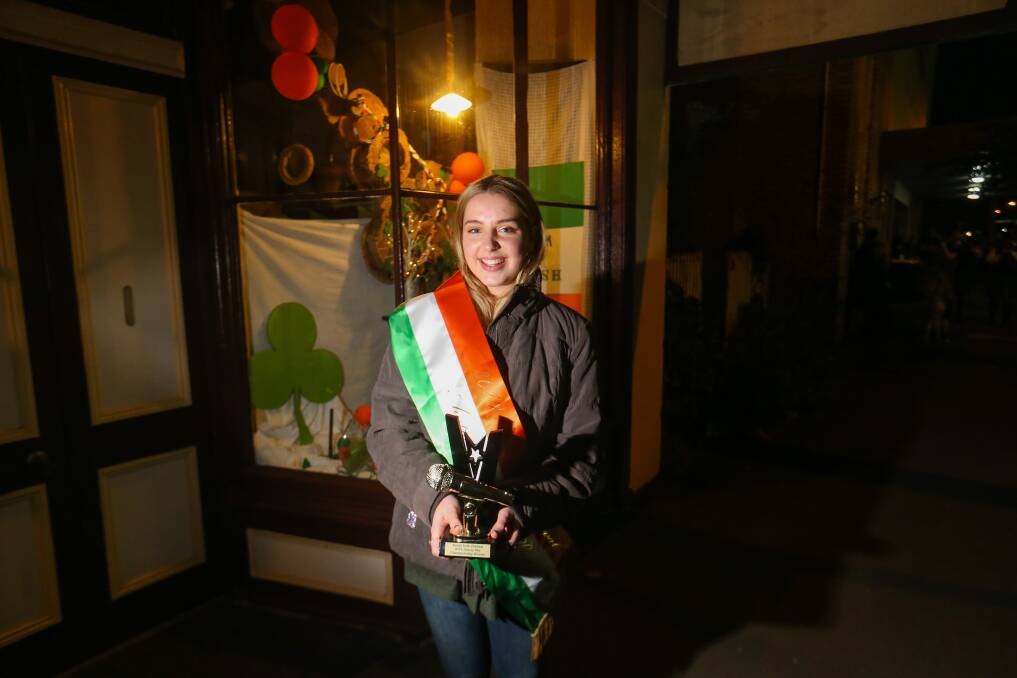 Isabel McCosh won the annual Danny Boy competition last year. Picture: Morgan Hancock