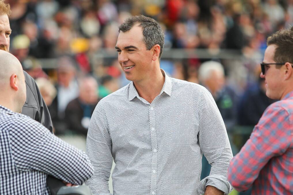 Symon Wilde at the 2019 May Racing Carnival. Picture: Morgan Hancock