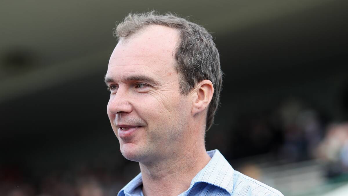 CONFIDENT: Warrnambool trainer Aaron Purcell backed Guizot in metro run. Picture: Morgan Hancock