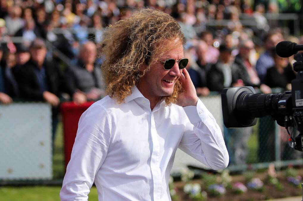 PLENTY TO SEE: Ciaron Maher, pictured at the Warrnambool May Racing Carnival earlier this month, had runners in three states on the weekend. Picture: Morgan Hancock