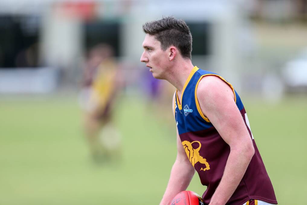 STANDING UP: Thomas Bowman was South Rovers' best player in its upset victory against Old Collegians on Saturday.