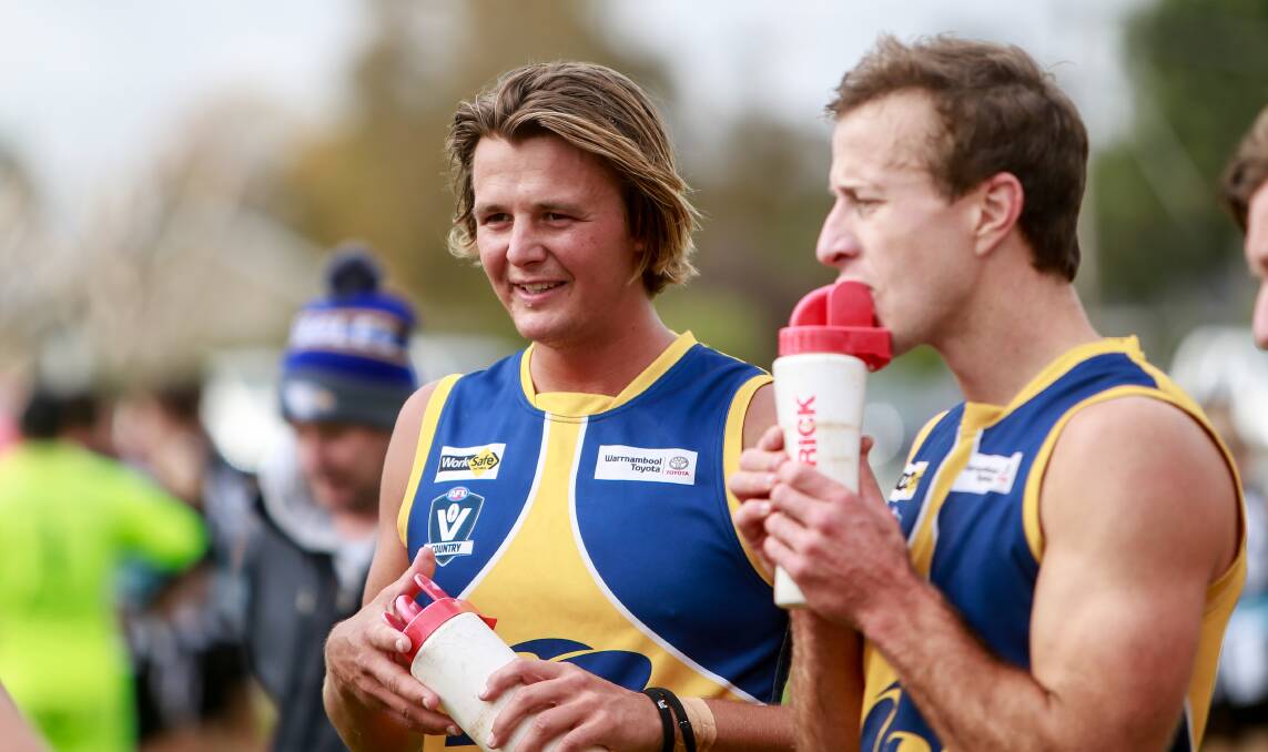 HOME AGAIN: North Warrnambool Eagles player Sam McLachlan has returned to the club in 2019. Picture: Anthony Brady