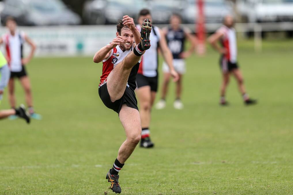 Country calling: Koroit's Sam Dobson has been selected as vice-captain of the Victoria Country side set to take VAFA on Saturday. Picture: Christine Ansorge