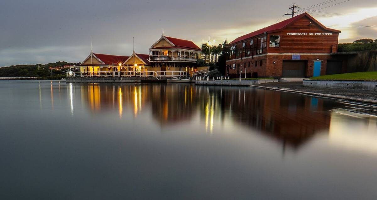 The Standard photographer Morgan Hancock took this stunning shot of Proudfoots boat house last week. Picture: Morgan Hancock