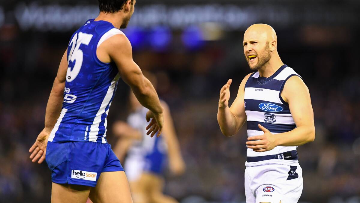 SON OF A GUN: Geelong's Gary Ablett Jr is potentially the most famous father-son prospect in AFL history. Picture: Morgan Hancock