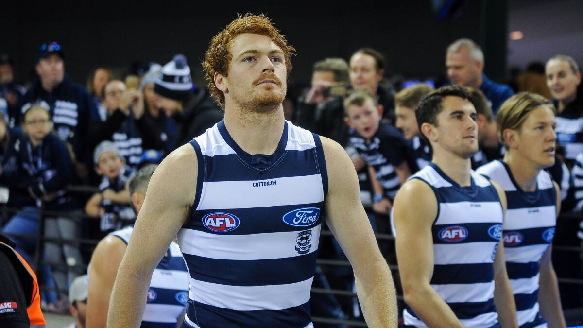PROUD CAT: Geelong's Gary Rohan can hold his head high after a strong first year with the Cats after being traded from Sydney at the end of 2018. Picture: Morgan Hancock