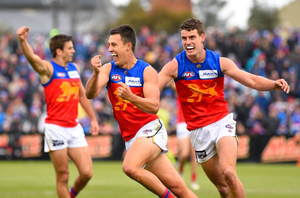 
DYNAMIC DUO: Brisbane footballers Hugh McCluggage and Jarrod Berry have impressed the Lions' hierarchy. Picture: Adam Trafford/Ballarat Courier 