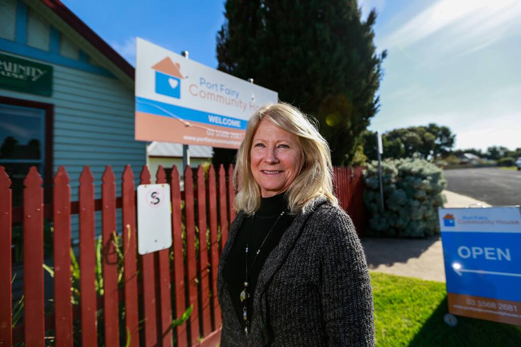 KEY ROLE: Port Fairy Community House support and finance officer Jo Campbell started as a volunteer with the organisation. She is now part of the operational staff. Picture: Anthony Brady