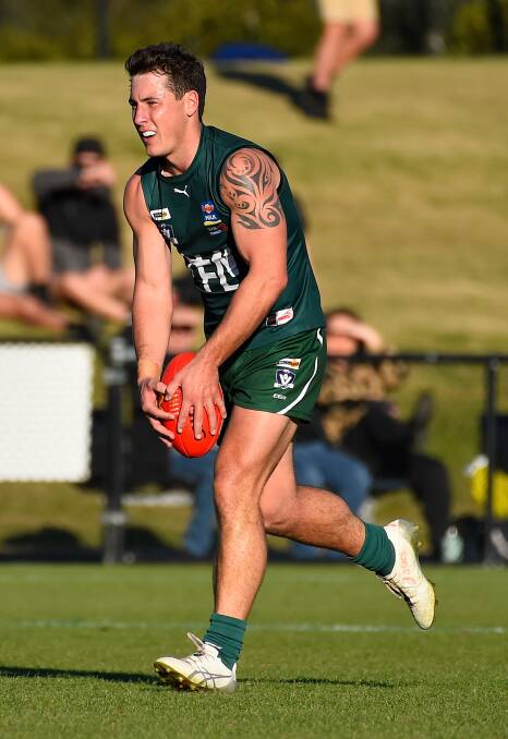 NOT HAPPY: Hampden league captain Sam Cowling said he was "disappointed" about AFL Victoria's possibly scrapping of interleague football. Picture: Adam Trafford/Ballarat Courier
