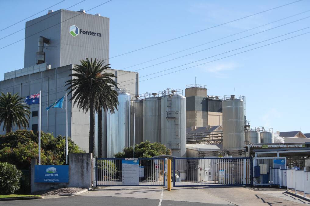 SOLD: Dennington's milk factory is set to manufacture an animal milk replacer that its buyer claims could boost the industry's sliding milk supply. Picture: Morgan Hancock