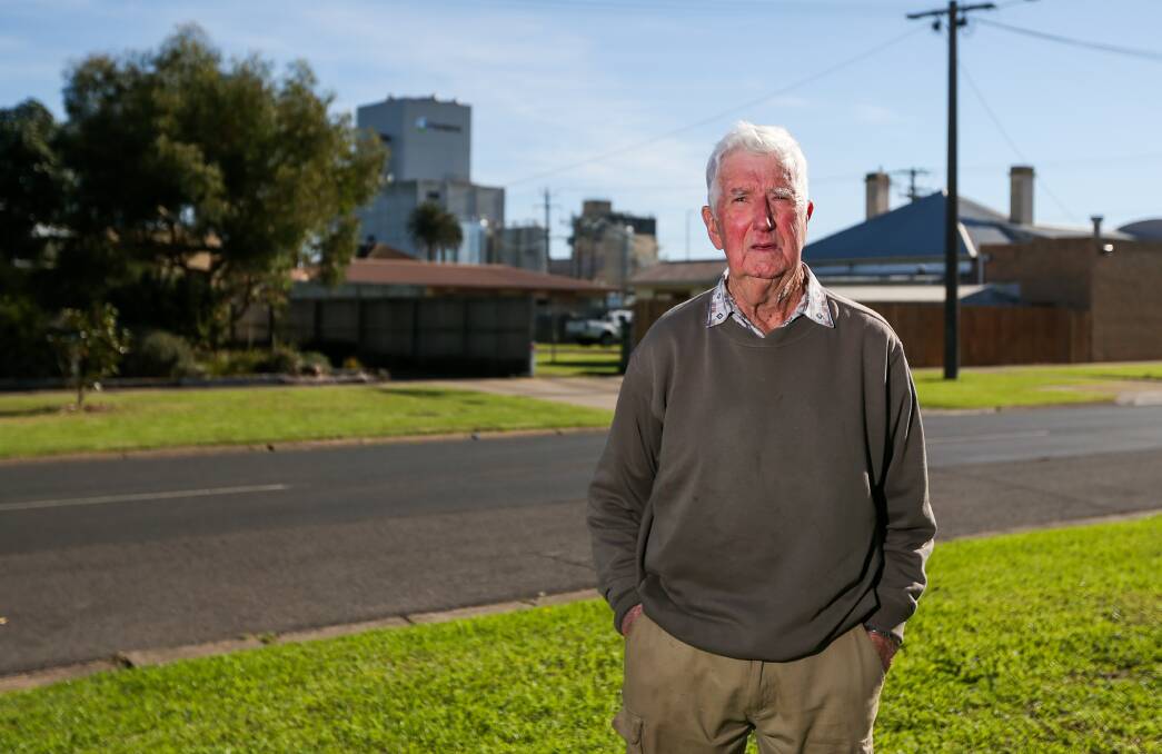 SAD DAY: Wally McDowell was shocked to hear that Fonterra would close in November. Picture: Morgan Hancock