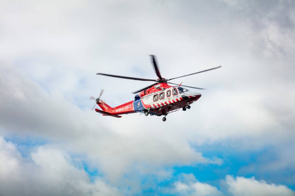 An air ambulance was called to a crash at Port Fairy about 3am on Saturday morning. 
