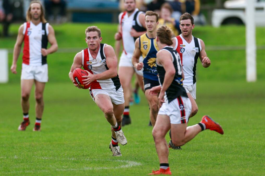 STANDOUT: Koroit's Tom Couch is in the initial Vic Country squad to play the VAFA. Picture: Anthony Brady