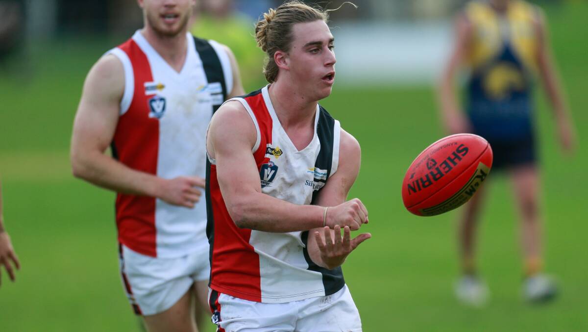 UNLUCKY: Frazer Robb has played every game of the season in Koroit's senior side. Picture: Anthony Brady