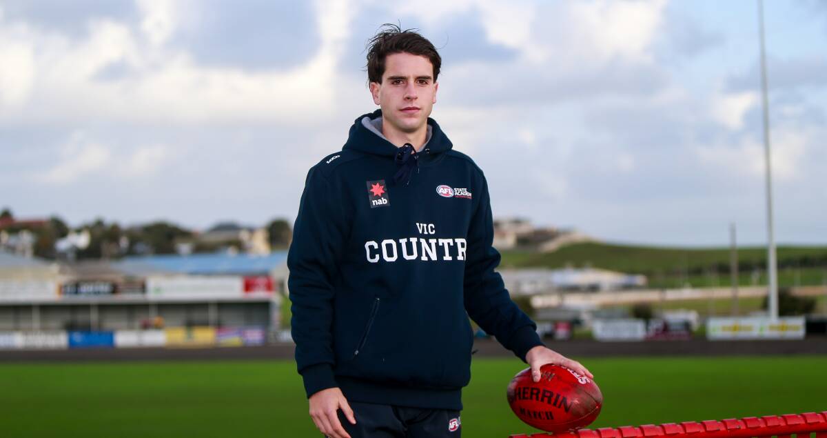 INJURY FREE: Greater Western Victoria and South Warrnambool player Liam Herbert will make his debut for Vic Country this Friday. Picture: Anthony Brady