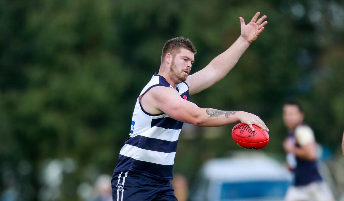 ROOM TO ROAM: Allansford's Robbie Hare will have open spaces to work with against East Warrnambool at the Reid Oval this Saturday. Picture: Anthony Brady
