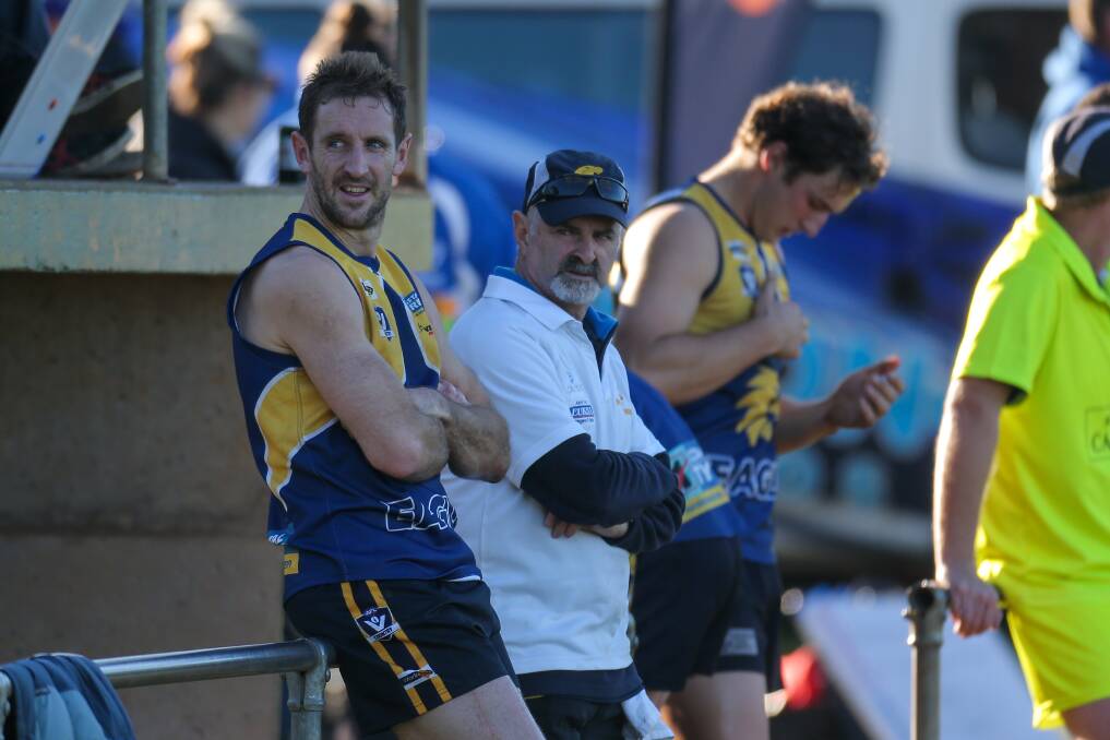 I'M BACK: Former AFL player Michael Barlow will play for North Warrnambool Eagles on Saturday. Picture: Rob Gunstone