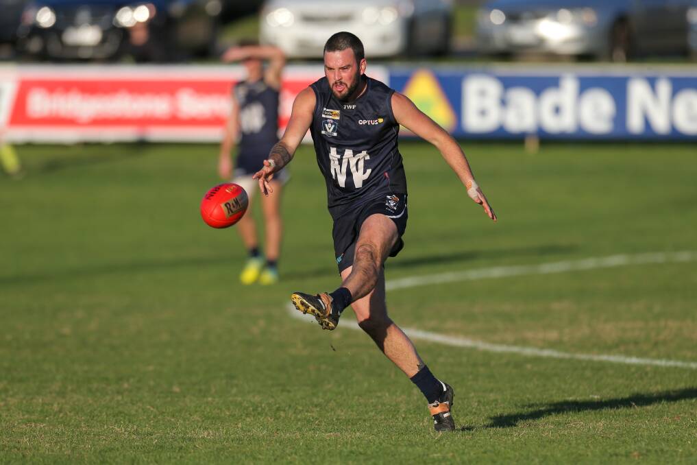 IMPORTANT: Warrnambool's Sam Wilson is part of the Blues' steadfast back line. Picture: Rob Gunstone