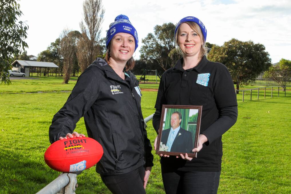 UNITED: Tracey Telford and Sarah Dunn hope to raise $20,000 at the second annual South West's Big Freeze on Saturday. Picture: Rob Gunstone